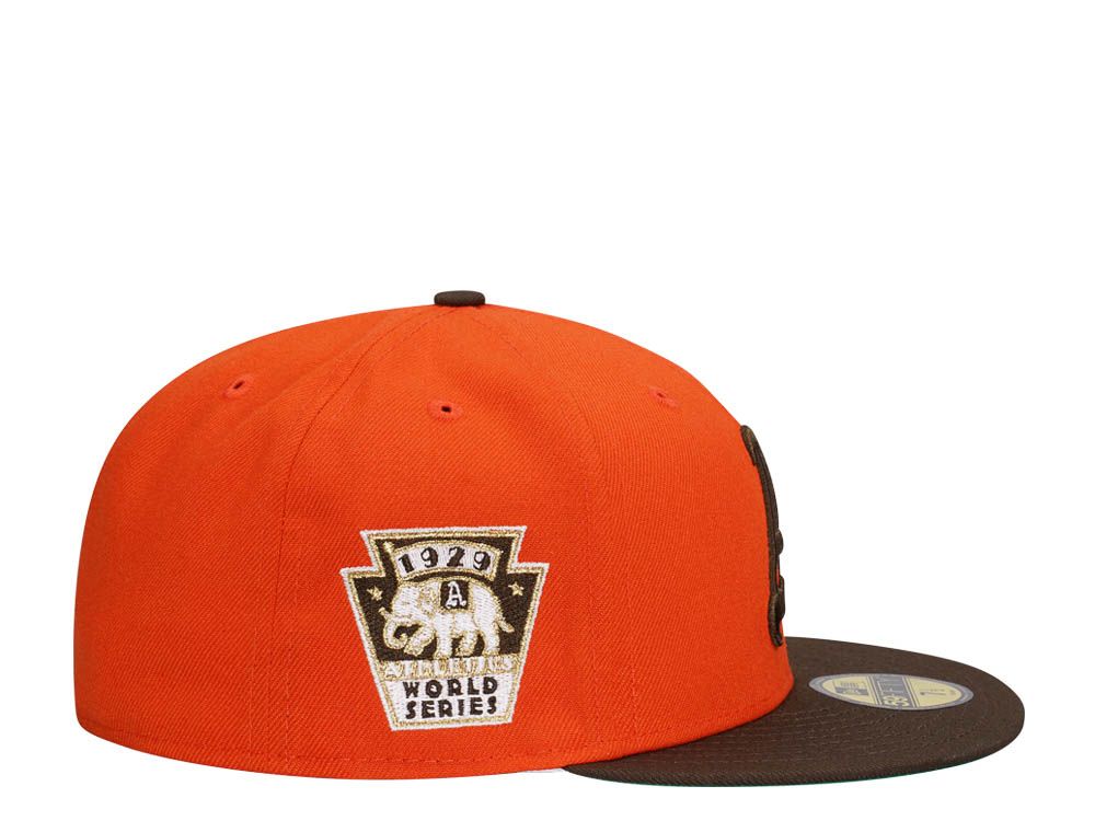 OAKLAND ATHLETICS — WORLD SERIES 1929 — ORANGE TWO TONE