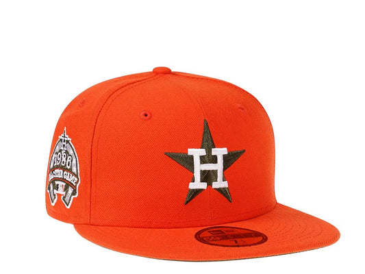 HOUSTON ASTROS — ALL STAR GAME 1986 — ORANGE GREEN
