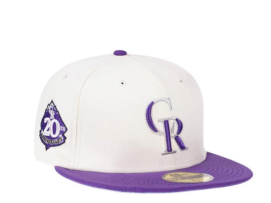 COLORADO ROCKIES — 20TH ANNIVERSARY — CREAM TWO TONE