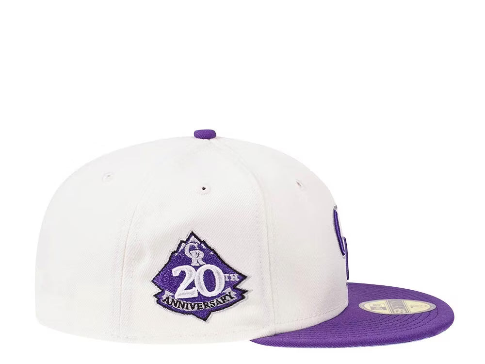 COLORADO ROCKIES — 20TH ANNIVERSARY — CREAM TWO TONE