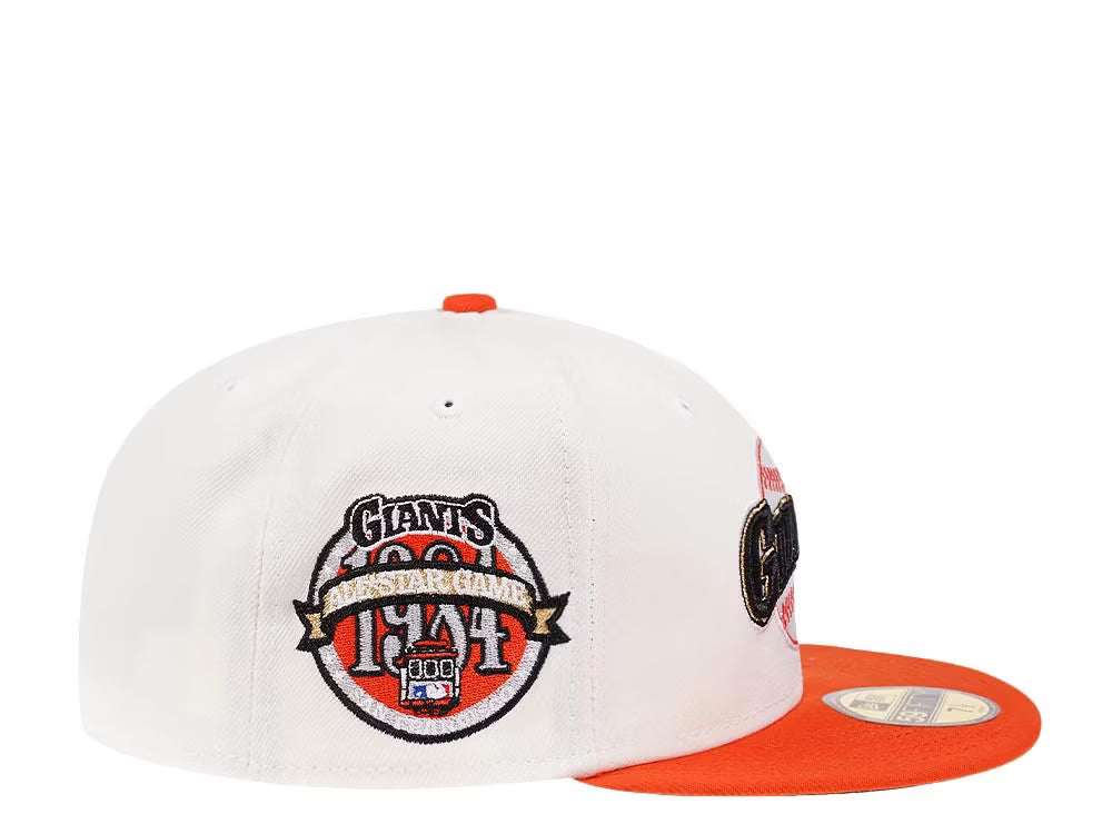 SAN FRANCISCO GIANTS — ALL STAR GAME 1984 — CREAM GOLD