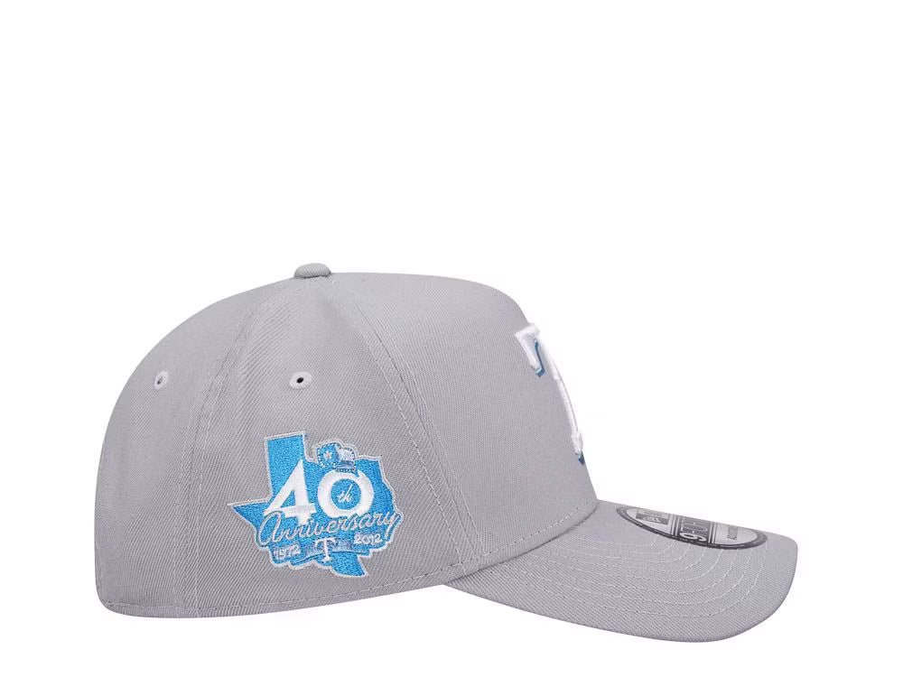TEXAS RANGERS — 40TH ANNIVERSARY — GRAY BLUE