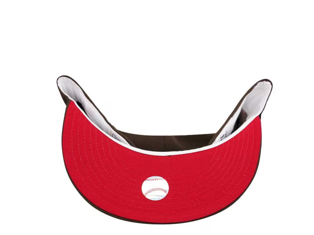 ANAHEIM ANGELS — 40TH ANNIVERSARY —  BROWN LAVA RED