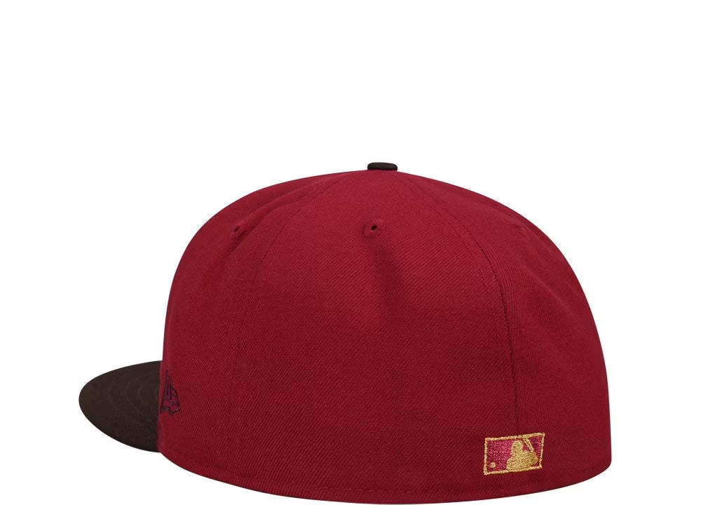 SEATTLE MARINERS — 20TH ANNIVERSARY —  BRICK METALLIC TWO TONE