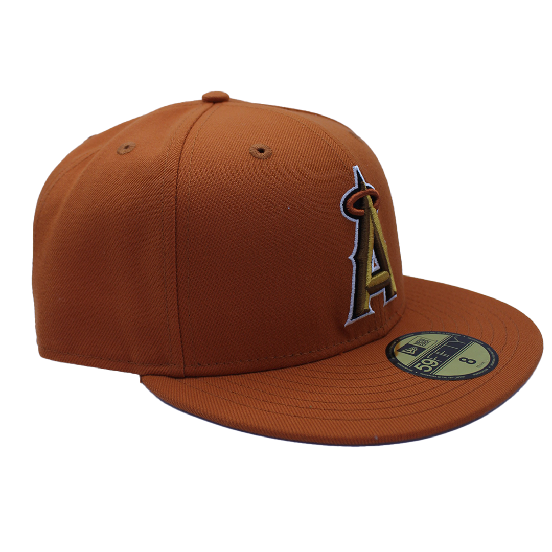 NEW ERA LOS ANGELES ANGELS SEAL BROWN & WHITE