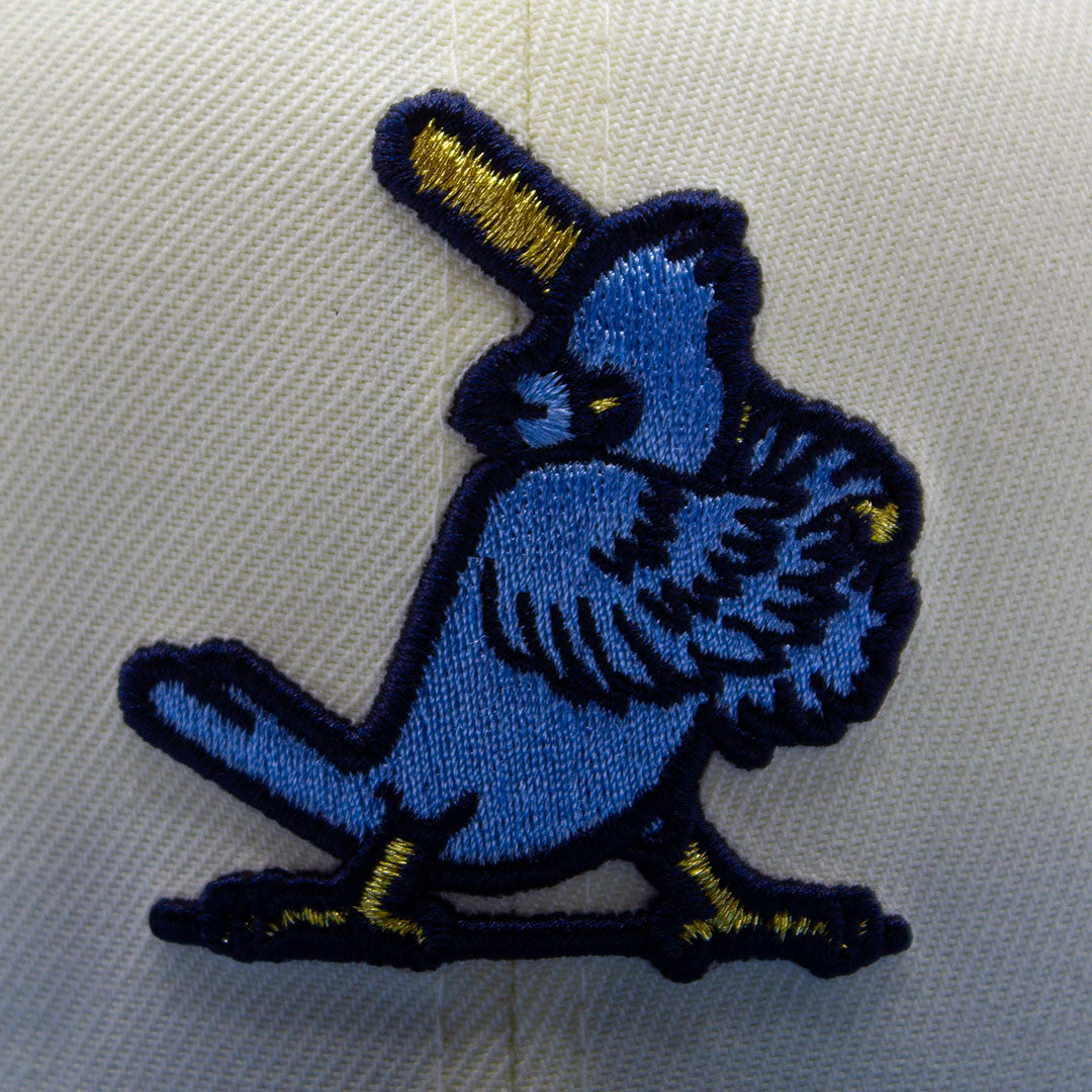 NEW ERA ST. LOUIS CARDINALS 1964 WORLD SERIES SIDE PATCH WHITE & ICY BLUE