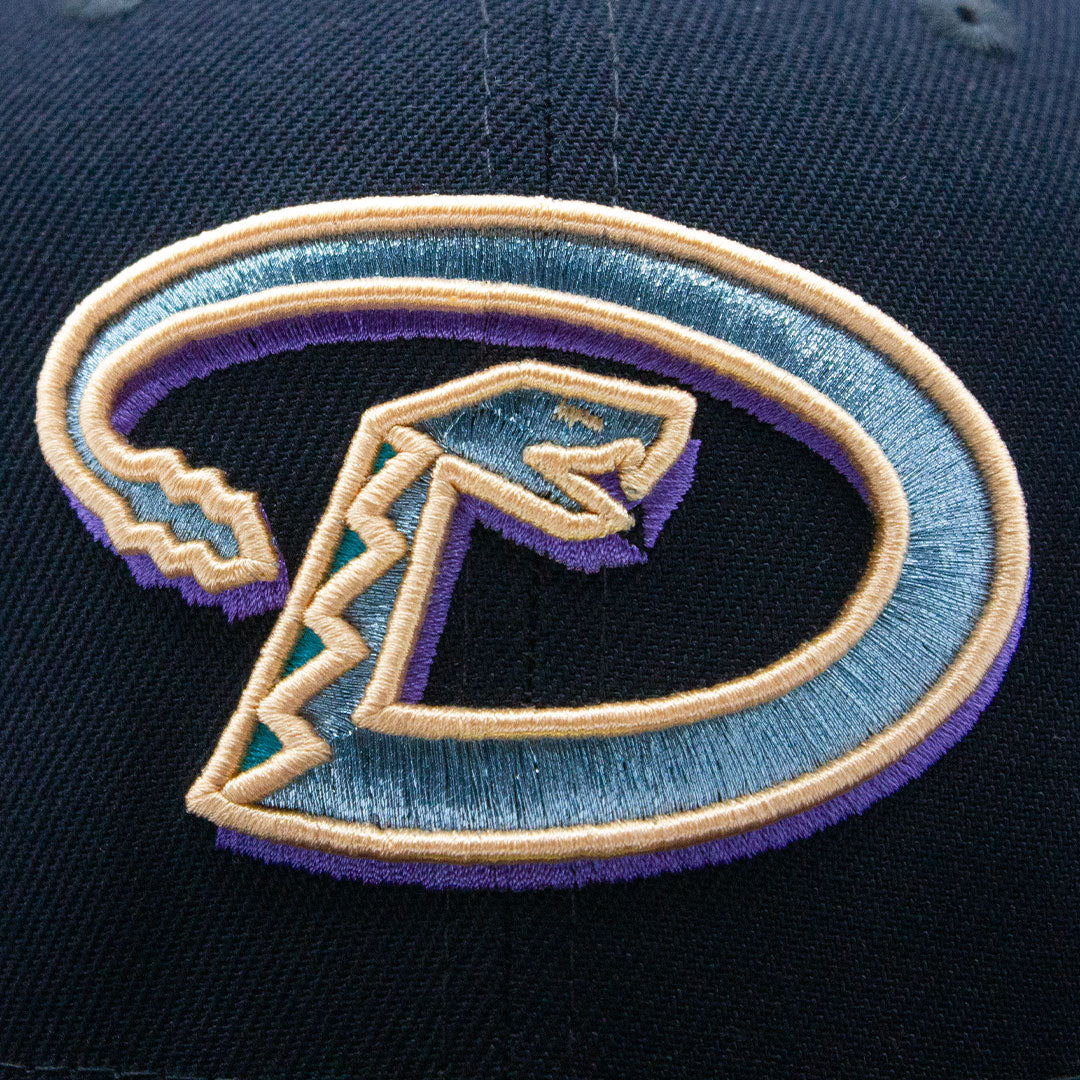 NEW ERA ARIZONA DIAMONDBACKS 20TH ANNIVERSARY DARK BLUE & PEACH