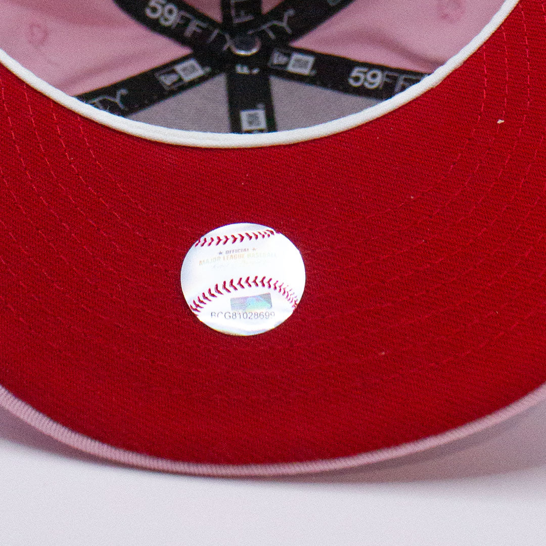 NEW ERA ARIZONA DIAMONDBACKS 20TH ANNIVERSARY SIDE PINK & RED