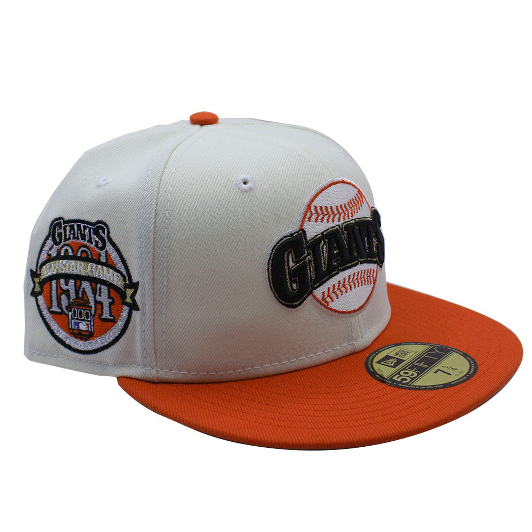 NEW ERA SAN FRANCISCO GIANTS 1984 ALL STAR GAME PATCH WHITE ORANGE & BLACK