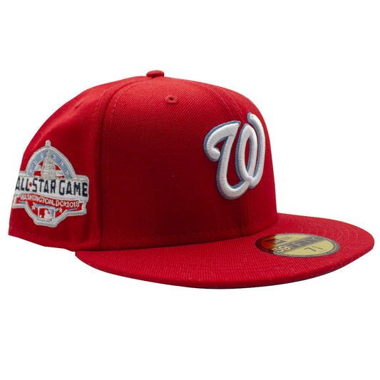 NEW ERA WASHINGTON NATIONALS 2018 ALL STAR GAME SIDE PATCH RED WHITE & BLUE