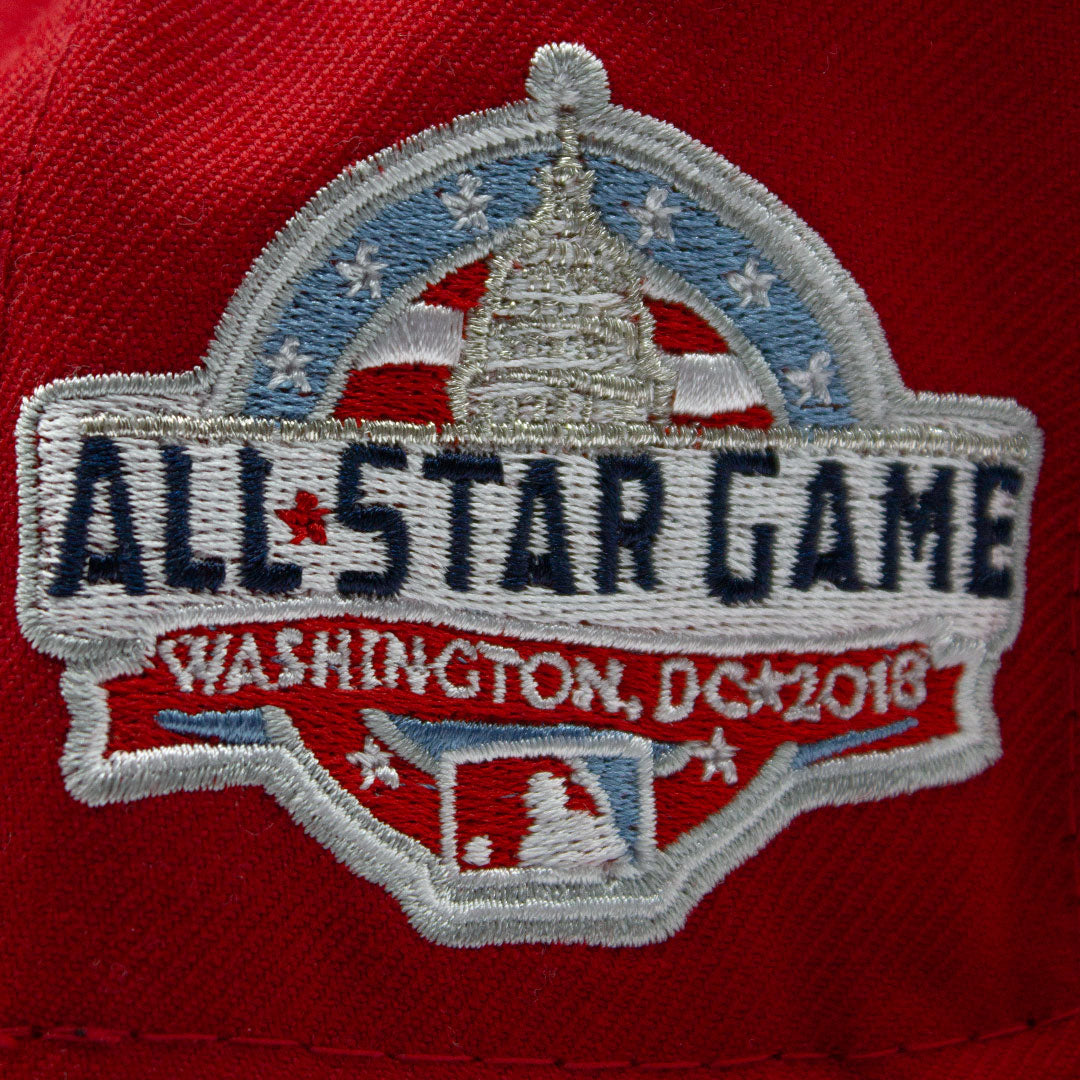 NEW ERA WASHINGTON NATIONALS 2018 ALL STAR GAME SIDE PATCH RED WHITE & BLUE