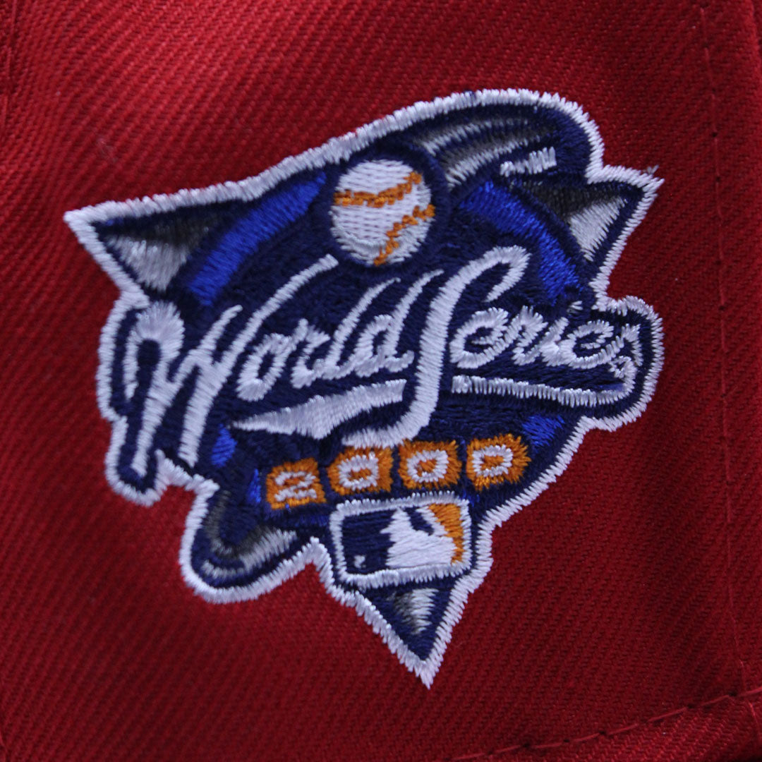 NEW ERA NEW YORK METS 2000 WORLD SERIES SIDE PATCH RED WHITE & BLUE