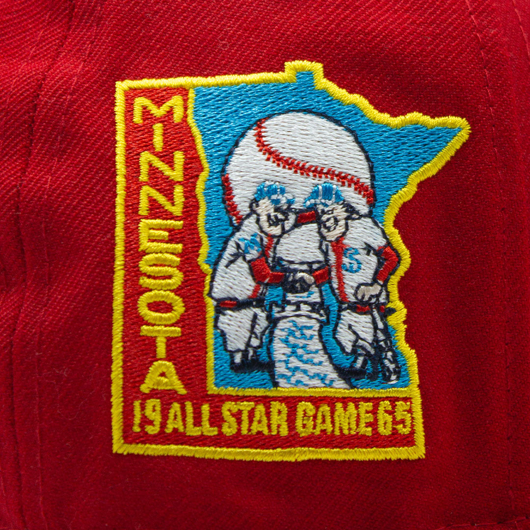 NEW ERA MINNESOTA TWINS 1965 ALL STAR GAME SIDE PATCH RED