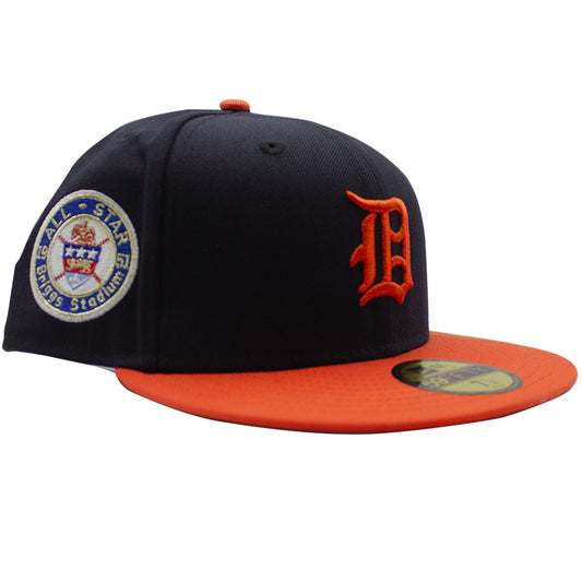 NEW ERA DETROIT TIGERS 1951 ALL STAR SIDE PATCH BLACK & ORANGE